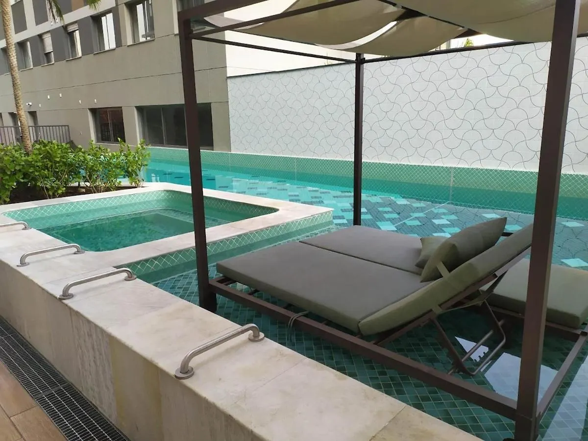 Apartmán Fl1705 | Ape Na Faria Lima C/ Piscina Academia Metro São Paulo