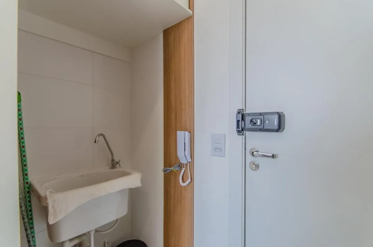 Apartmán Fl1705 | Ape Na Faria Lima C/ Piscina Academia Metro São Paulo 0*,