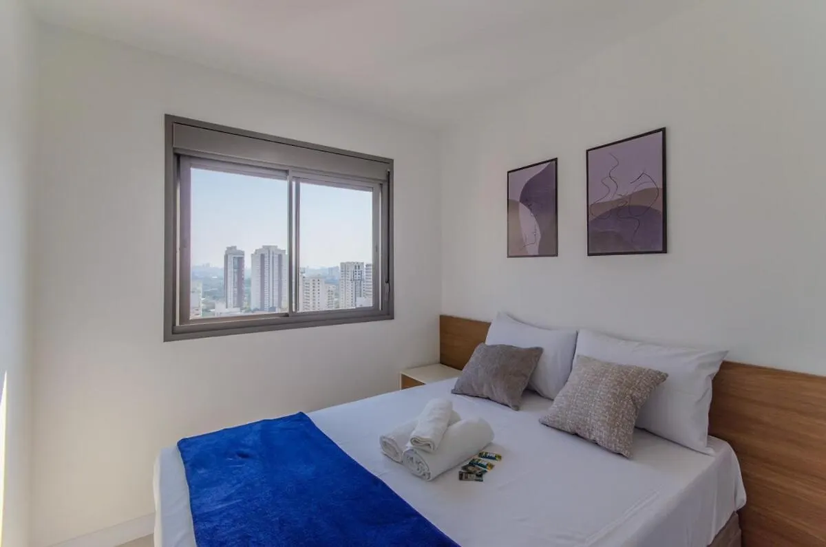 Apartmán Fl1705 | Ape Na Faria Lima C/ Piscina Academia Metro São Paulo