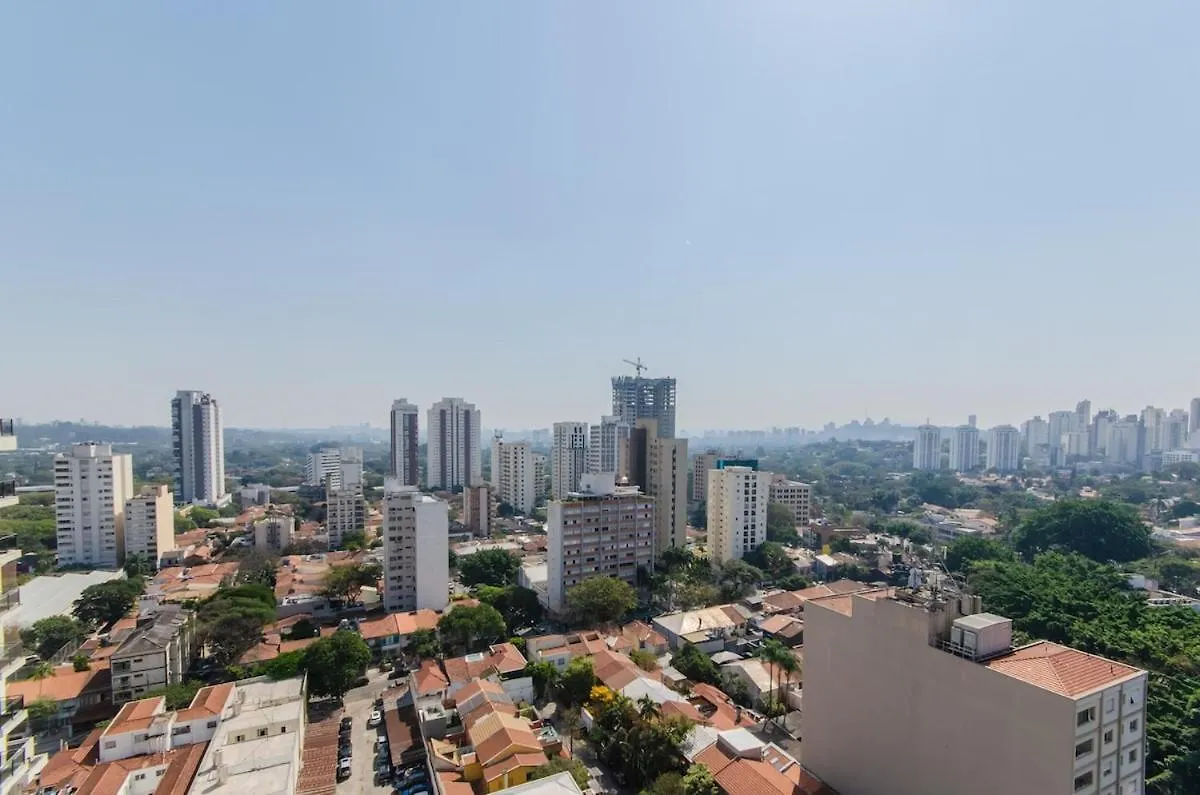 Apartmán Fl1705 | Ape Na Faria Lima C/ Piscina Academia Metro São Paulo 0*,