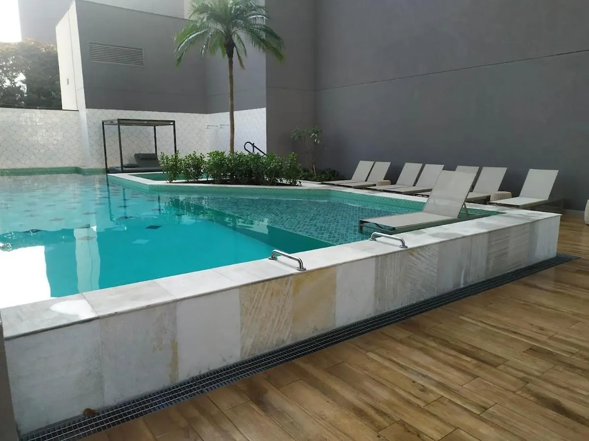 Fl1705 | Ape Na Faria Lima C/ Piscina Academia Metro Apartment Sao Paulo