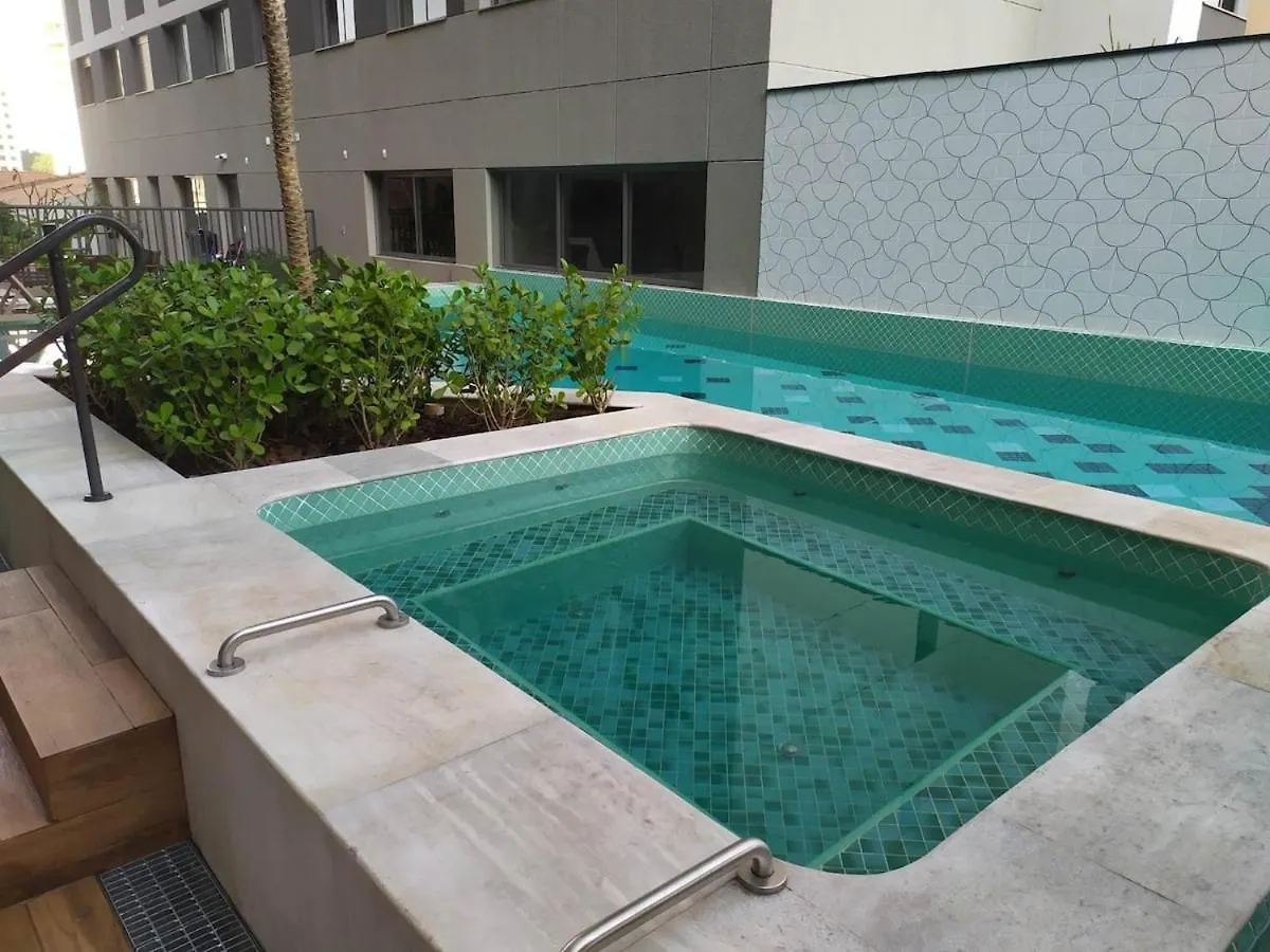 Fl1705 | Ape Na Faria Lima C/ Piscina Academia Metro Apartment Sao Paulo