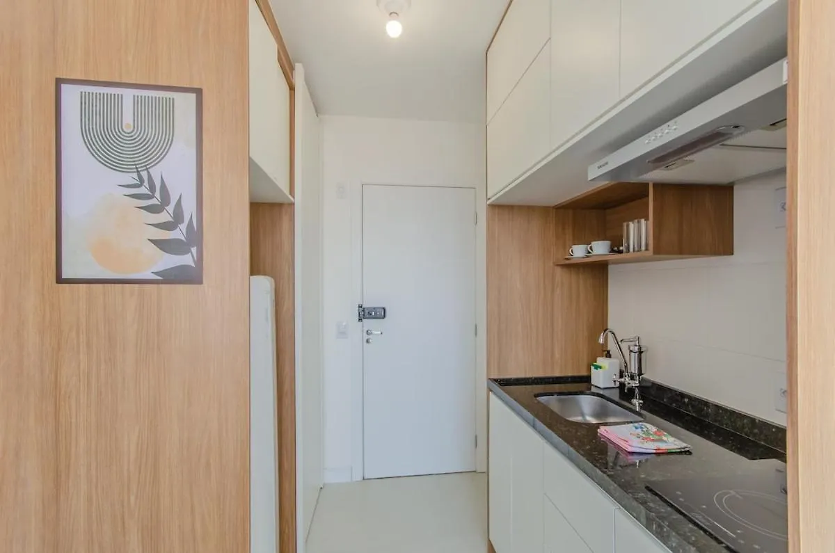 Fl1705 | Ape Na Faria Lima C/ Piscina Academia Metro Apartment Sao Paulo