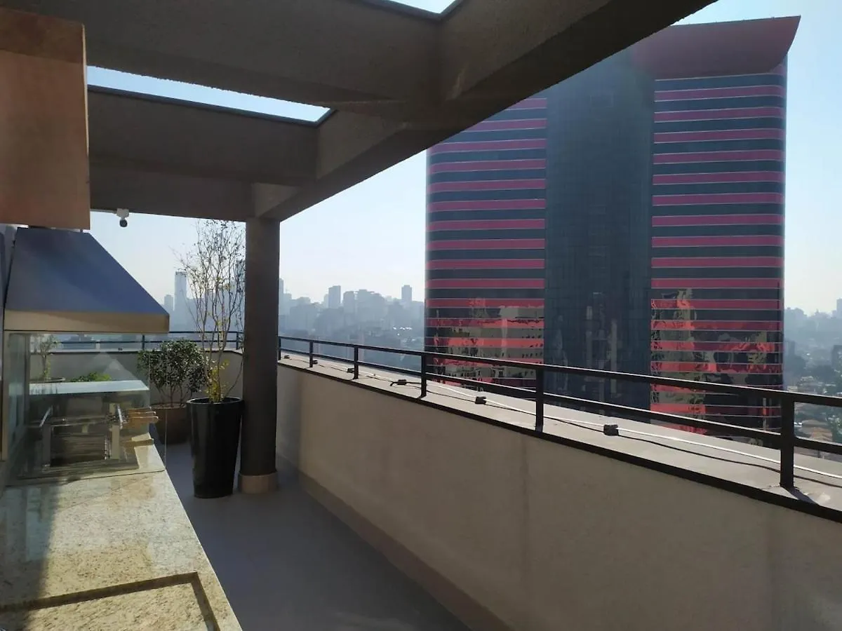 Fl1705 | Ape Na Faria Lima C/ Piscina Academia Metro Apartment Sao Paulo